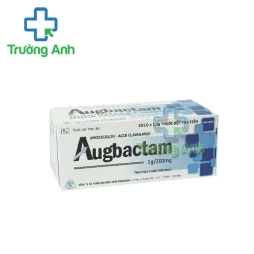 Augbactam 1g/200mg - Thuốc điều trị nhiễm khuẩn đường hô hấp