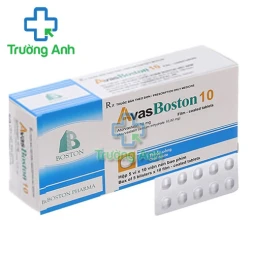 Avasboston 10 - Thuốc điều trị tăng cholesteron máu hiệu quả