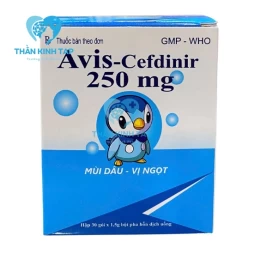Avis-Cefdinir 250mg - Thuốc điều trị các bệnh nhiễm khuẩn