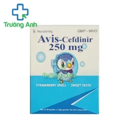 Avis-Cefdinir 250mg - Thuốc điều trị các bệnh nhiễm khuẩn