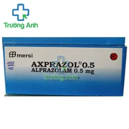 Axprazol 0.5mg - Điều trị hội chứng hoảng sợ, lo âu hiệu quả