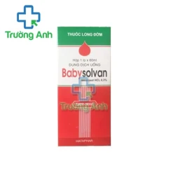 Babysolvan - Thuốc điều trị viêm phế quản, hen phế quản