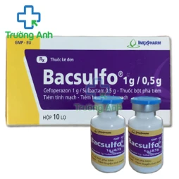 Bacsulfo 1g/0,5g - Thuốc điều trị bệnh nhiễm khuẩn