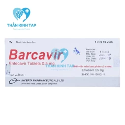 Barcavir - Thuốc điều trị nhiễm virus viêm gan B