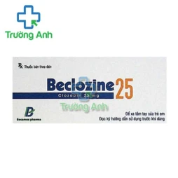 Beclozine 25 - Thuốc điều trị tâm thần phân liệt nặng
