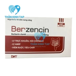 Berzencin - thuốc điều trị bệnh lỵ của Hataphar