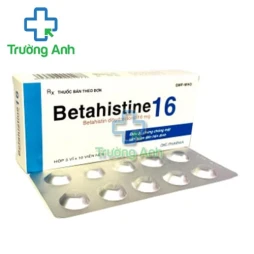 Betahistine 16mg DHG - Thuốc điều trị chóng mặt