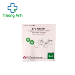 Bfs-Amiron - Thuốc điều trị loạn nhịp nhĩ, nối nhĩ thất