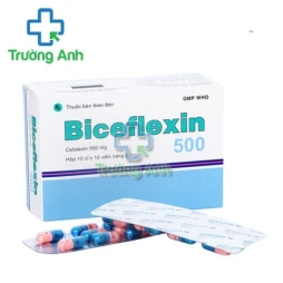 Biceflexin 500 - Thuốc điều trị nhiễm khuẩn đường hô hấp hiệu quả