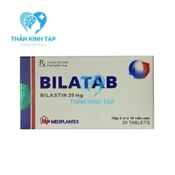 Bilatab 20mg - Bilastin 20mg Mediplantex