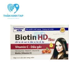 Biotin HD New - Hỗ trợ cho mái tóc khỏe và làn da đẹp