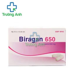 Biragan 650 - Điều trị cảm cúm, nhức đầu, đau nhức cơ 