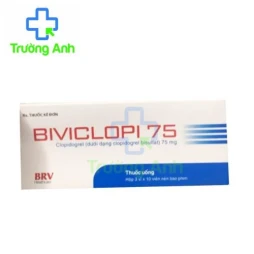 Biviclopi 75 - Thuốc điều trị và phòng ngừa nhồi máu cơ tim