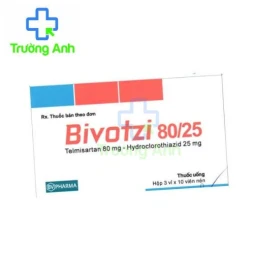 Bivotzi 80/25 - Thuốc điều trị tăng huyết áp hiệu quả