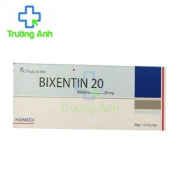 Bixentin 20 - Thuốc điều trị viêm mũi dị ứng, viêm da cơ địa