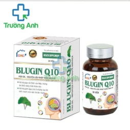 Blugin- Q10 - Hỗ trợ tăng cường tuần hoàn máu não, giảm các triệu chứng do thiểu năng tuần hoàn não