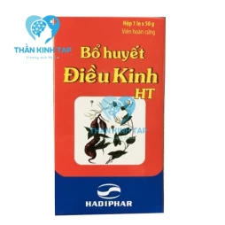 Bổ huyết điều kinh ht - Bổ huyết điều kinh, kinh nguyệt không đều