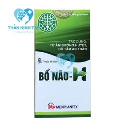 Bổ não-H Mediplantex - Giúp bổ tâm an thần, tu tâm dưỡng huyết