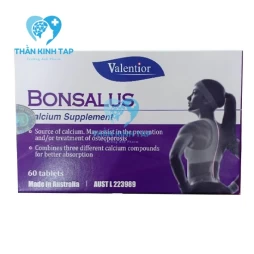 Bonsalus - Hỗ trợ phát triển xương và chống loãng xương