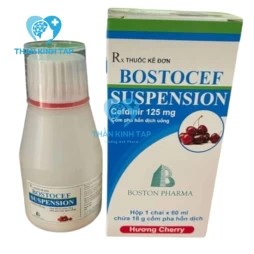 Bostocef Suspension - Điều trị các triệu chứng của nhiễm khuẩn