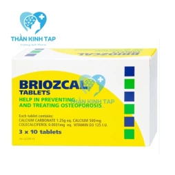 Briozcal - Thuốc bổ sung canxi và vitamin D3