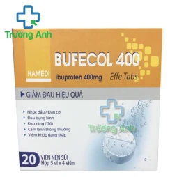 Bufecol 400 - Thuốc giảm đau, hạ sốt hiệu quả cho trẻ em