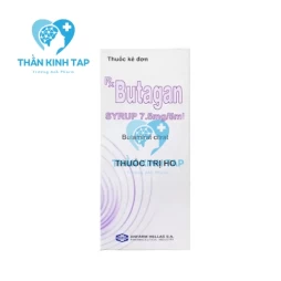 Butagan Syrup 7,5mg/5ml - Thuốc điều trị ho không có đờm