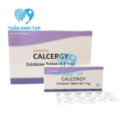 Calcergy - Thuốc giảm đau Gout, viêm xương khớp hiệu quả