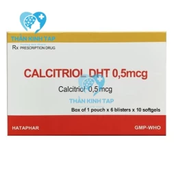 Calcitriol DHT 0,5mcg - Thuốc điều trị loãng xương