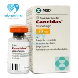 Cancidas 70mg - Thuốc trị nấm dạng tiêm của Pháp