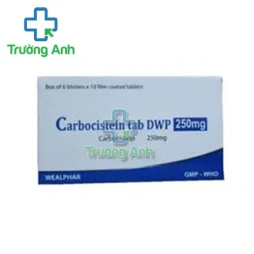 Carbocistein tab DWP 250mg - Thuốc giảm đờm viêm đường hô hấp