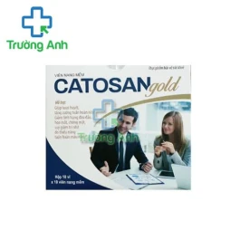 Catosan Gold Santex - Hỗ trợ hoạt huyết, tăng cường tuần hoàn não