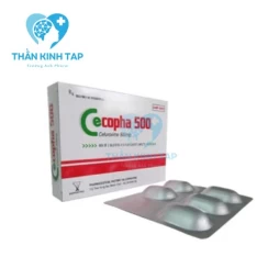 Cecopha 500mg - Thuốc kháng sinh điều trị nhiễm khuẩn dạng uống