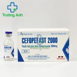 Cefopefast 2000 - Thuốc điều trị nhiễm khuẩn đường tiêm