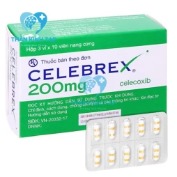Celebrex 200mg - Thuốc giảm đau, kháng viêm xương khớp