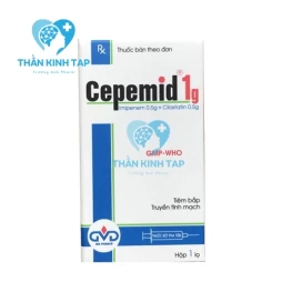 Cepemid 1g - Thuốc điều trị viêm, nhiễm trùng hiệu quả