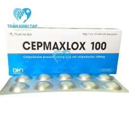 Cepmaxlox 100 - Thuốc điều trị nhiễm khuẩn hiệu quả