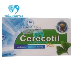 Cerecotil Plus - Hỗ trợ hoạt huyết, tăng cường lưu thông máu não