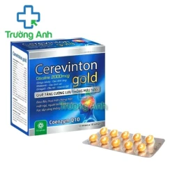 Cerevinton Gold Santex - Giúp tăng cường lưu thông tuần hoàn não