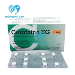 Cetirizine EG 10mg Tab - Thuốc điều trị viêm mũi dị ứng