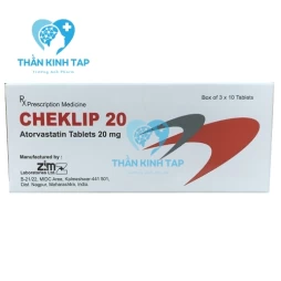 Cheklip 20 - Thuốc thuốc điều trị tăng cholesterol máu