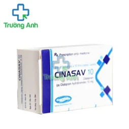 Cinasav 10mg SaViPharm - Thuốc điều trị trầm cảm, rối loạn lo âu