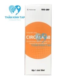 Circala 40 - Thuốc điều trị bệnh thiểu năng tuần hoàn não