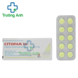 Citopam 20mg Sun Pharma - Thuốc điều trị trầm cảm, rối loạn hoảng sợ