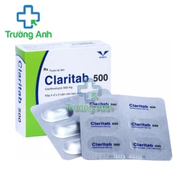 Claritab 500 - Thuốc điều trị nhiễm khuẩn của Bidiphar