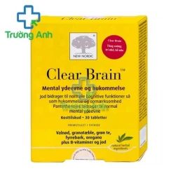 New Nordic Clear Brain - Hỗ trợ cải thiện chức năng não bộ