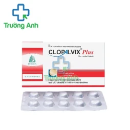 Clopalvix plus 75mg - Phòng, điều trị nghẽn mạch huyết khối