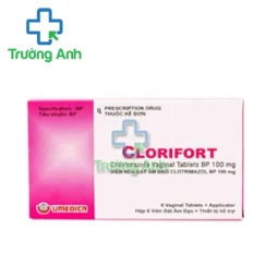 Clorifort - Thuốc điều trị nhiễm khuẩn và nấm phụ khoa