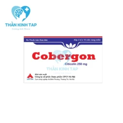 Cobergon 250mg - Hỗ trợ điều trị đau đầu, rối loạn tuần máu não
