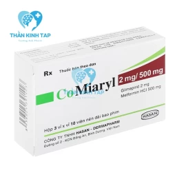 Comiaryl 2mg/500mg - Thuốc điều trị đái tháo đường type 2